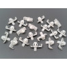 20 Clips / Klammern W124 Coupe / Cabrio, C124 A124, A0019885781