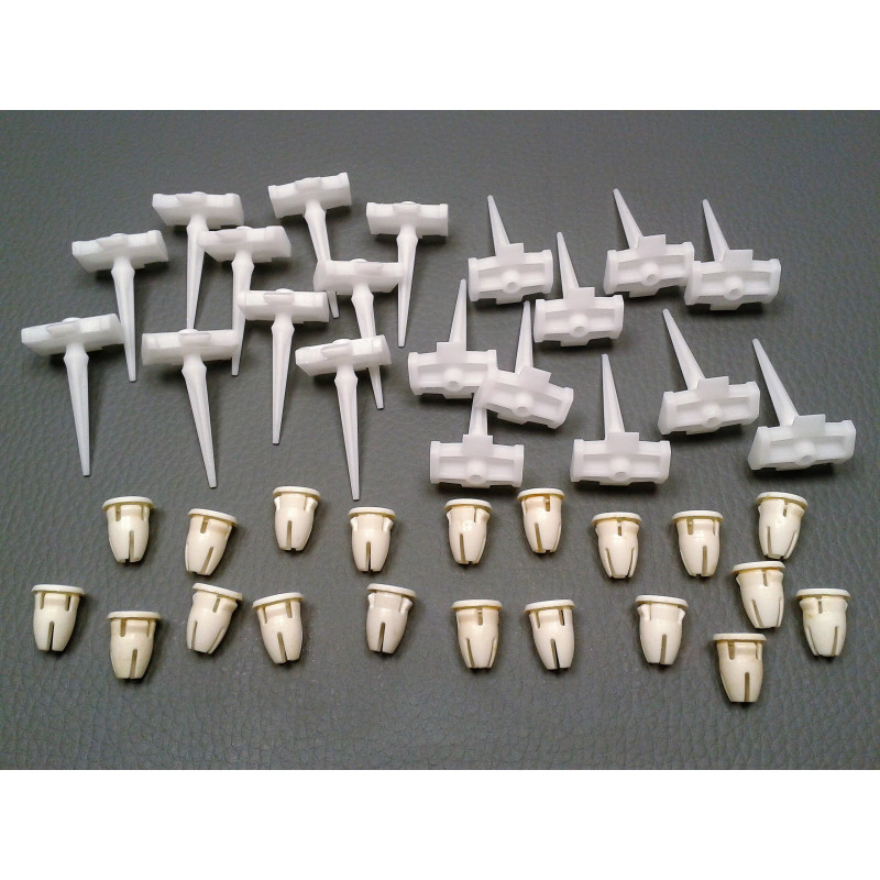40 Clips / Tüllen Schwellerverkleidung W124 Coupe Cabrio A0019883681
