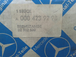 Bremssattel hinten rechts R107 W114 W115 W116 W126 W123 A0004239298 A1234200683