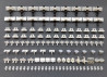 kompl. Klammersatz Clips für Sacco Beplankung W124 S124 Neu