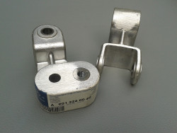 2x Halter für Stoßdämpfer hinten Sprinter Allrad W901 W902 W903 A9013260040