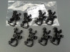 8x Klammer Wasserabweiser Dach E-Klasse S212 A2129910198