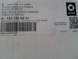 Batterieleitung Leitungssatz Smart W451 M132 A1321500933