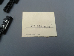 11x Klammer Wasserabweiser Dach E-Klasse W211 A0119889478