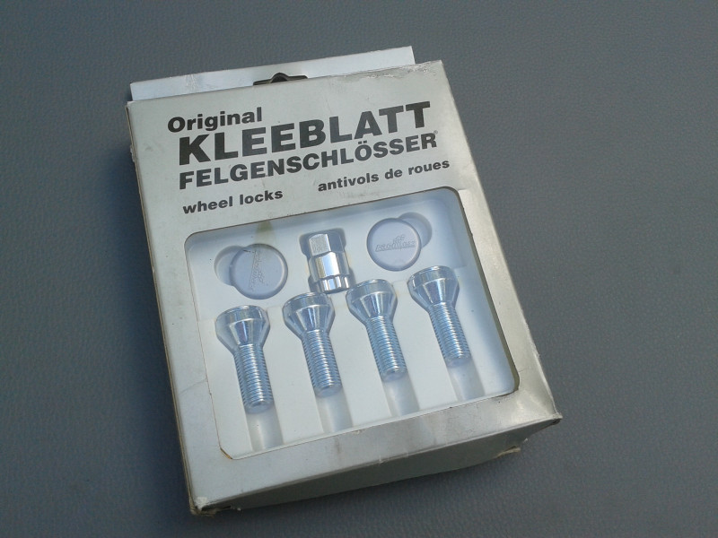 Kleeblatt Felgenschlösser M14x28mm, Kegelbund