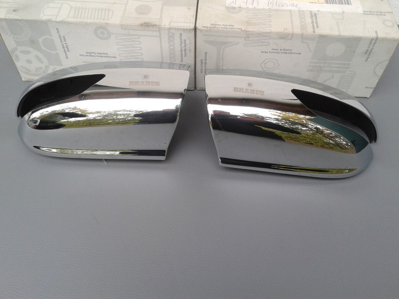 verchromte Spiegelkappen Brabus A- B-Klasse W169 W245