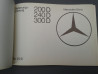 Betriebsanleitung W123 200D 240D 300D, Erstausgabe 1979