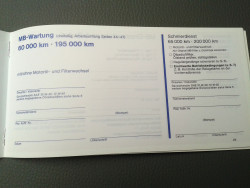 Wartungsheft W123 Diesel 200D 240D TD 300D TD