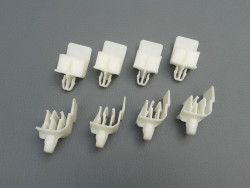 8x Clip / Klammer für Schwellerverkleidung oben C-Klasse W203 A2039880678