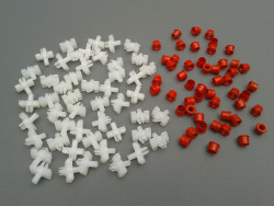 100 Clips / Klammern / Tüllen Zierleisten W123 S123 A0009902192 A0009881581