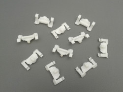 10 Clips / Klammern Schwellerverkleidung oben R170 W202 W208 A0099884178