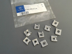 10x Clipsmutter / Blechmutter W124 W126 R129 A0029946145