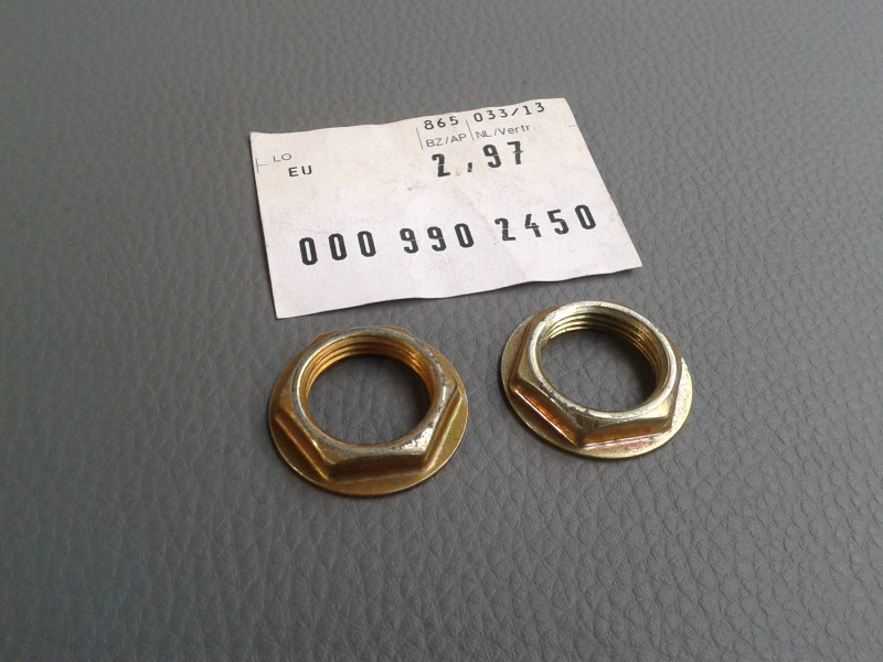 2x Bundmutter an Kühlerstutzen oben R107 R129 W140 W201 A0009902450
