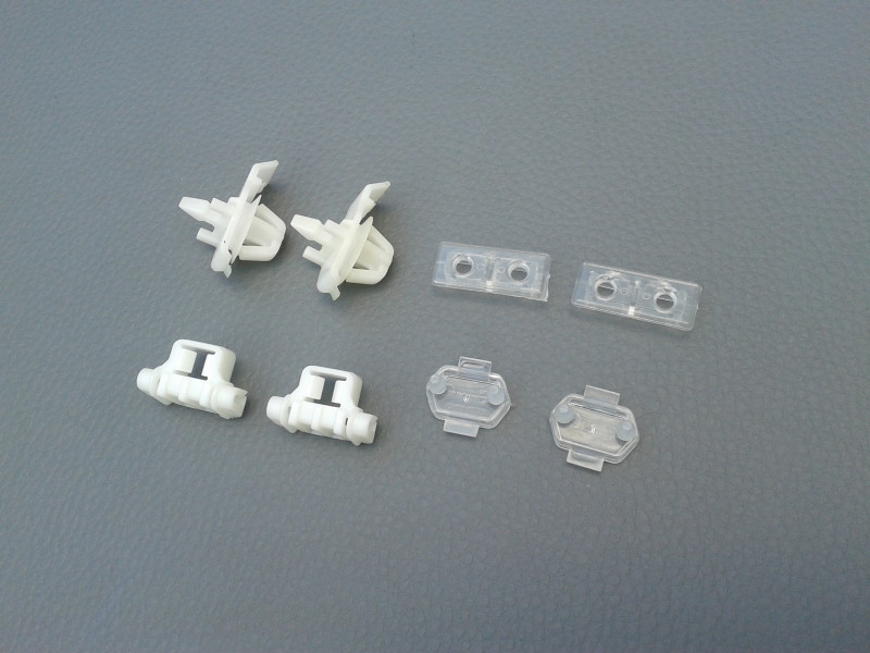 Rep.-Satz Clips für Sacco-Beplankung an Radlauf hi. W124 S124