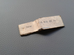 Halter für Zusatzlüfter bei Klimaanlage S-Klasse W116 A1168350014