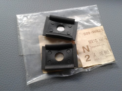 2x Unterlage / Zwischenlage an Stoßstange hi. W116 C123 A1168850097