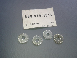 4x Scheibe / Zahnscheibe W123 W126 A0009901546