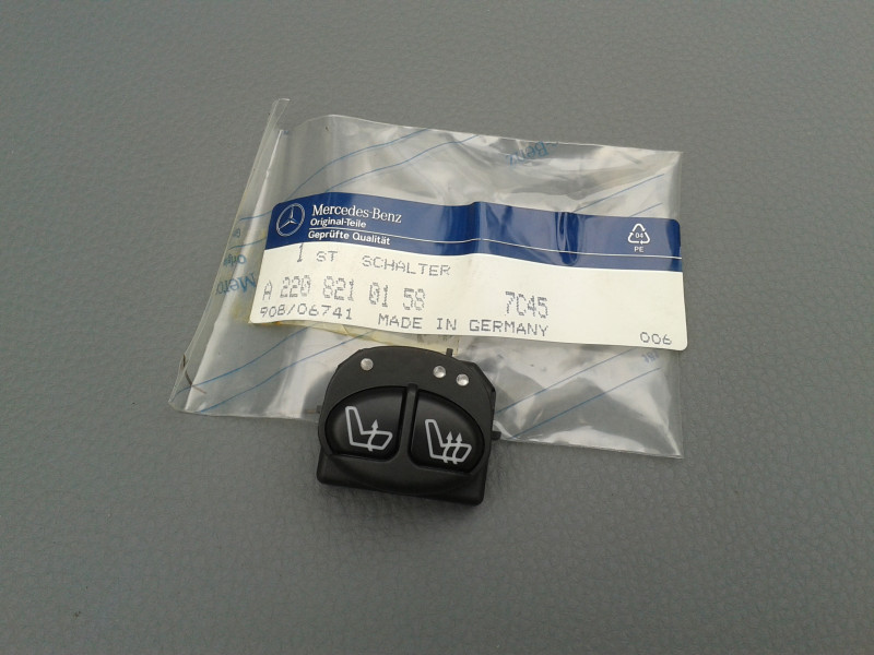 Schalter Sitzheizung links Fahrersitz CL W215 S-Klasse W220 A2208210158 7C45