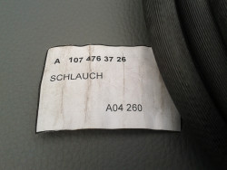 1m orig. Kraftstoffschlauch R107 W108 W109 W111 W115 W126 W123 A1074763726