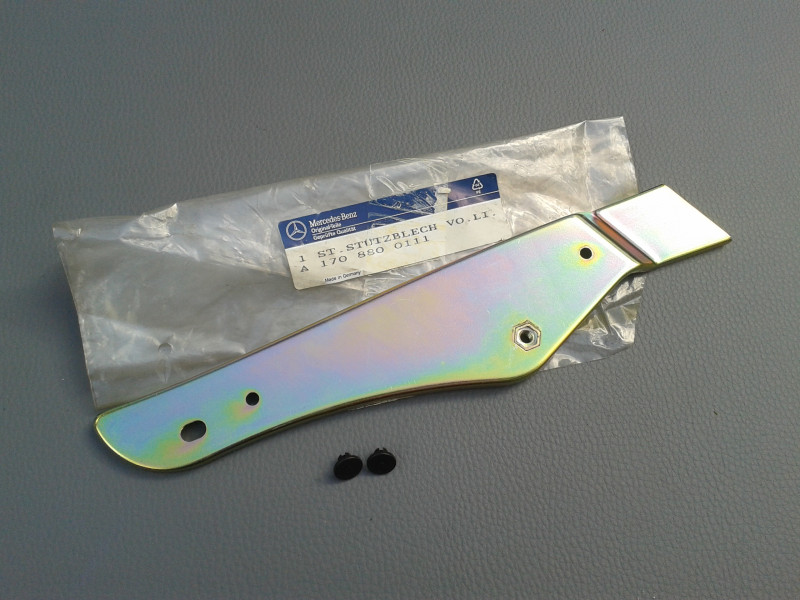 Platte / Stützblech links außen für Stoßstange vorne SLK R170 W170 A1708800111