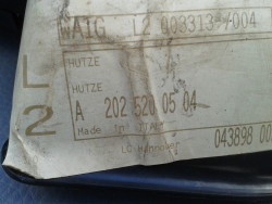 Lufthutze / Ansaugrohr C-Klasse W202 A2025200204 A2025200504