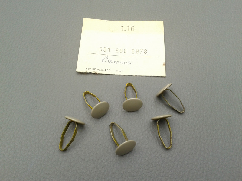 6x Clip/Klammer Verkleidung A-Säule W460 W406 W421 A0019886978