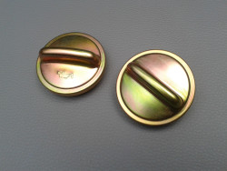 Öldeckel / Tankdeckel gelbverzinkt R107 W114 W116 W123 W124 W126 W201 R129