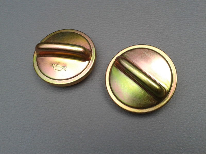 Öldeckel / Tankdeckel gelbverzinkt R107 W114 W116 W123 W124 W126 W201 R129