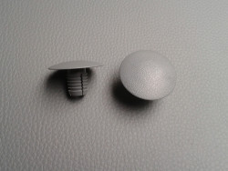 2x Stopfen / Abdeckkappe 35mm grau R107 W116 W126 W123 W201 W124