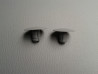 2x Stopfen / Abdeckkappe 35mm grau R107 W116 W126 W123 W201 W124