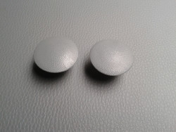 2x Stopfen / Abdeckkappe 35mm grau R107 W116 W126 W123 W201 W124
