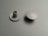 2x Stopfen / Abdeckkappe 35mm grau R107 W116 W126 W123 W201 W124