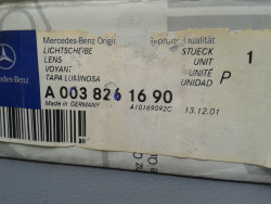 Streuscheibe Scheinwerferglas rechts Vario LK A0038261690