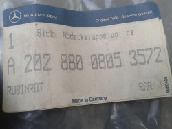 Abdeckklappe rechts Stoßstange vorne W202 Esprit Sport A2028800805