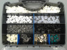 140 tlg. Sortimentsbox für SL R129 W129 ab 6/98, Clips Sacco + Schweller, NEU