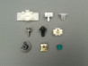 140 tlg. Sortimentsbox für SL R129 W129 ab 6/98, Clips Sacco + Schweller, NEU