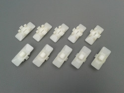 10x Clip Klammer W124 Coupe / Cabrio, C124 A124, R129 A0069887278