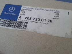 Türgummi vorne links Fahrertür C-Klasse W203 S203 A2037200178